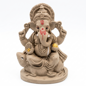 Clay and Eco-Friendly Ganesh