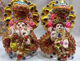 TERRACOTTA LAXMI GANESH DECORATION