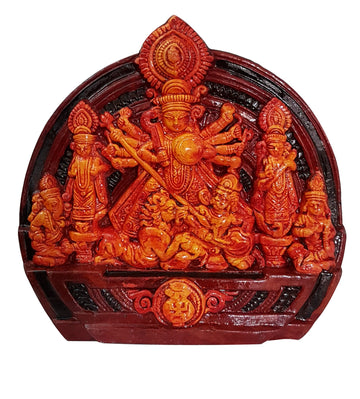 DURGA TERRACOTTA YELLOW-BROWN