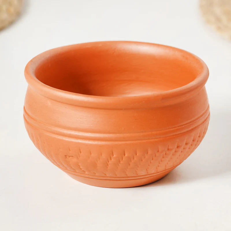 Engraved Terracotta Bowls  170ml